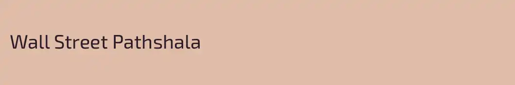 Wall Street Pathshala